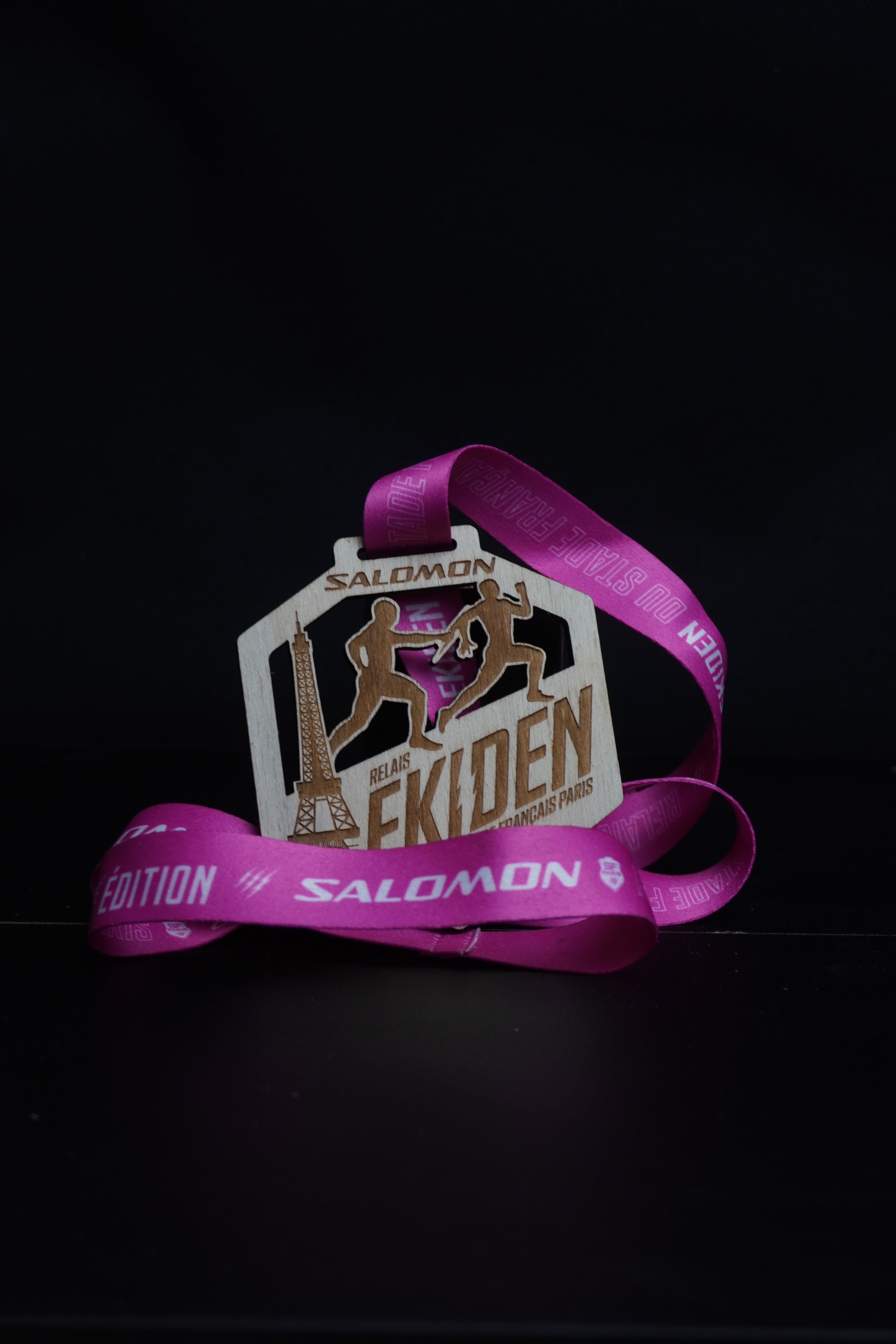 Une médaille en bois pour l’EKIDEN Salomon