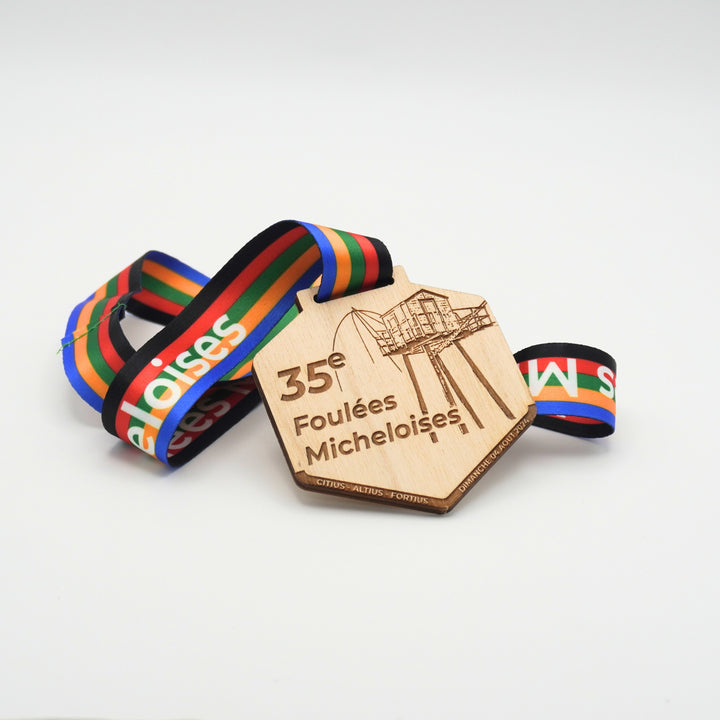 Médaille Gamme Dynamique - Hexagone