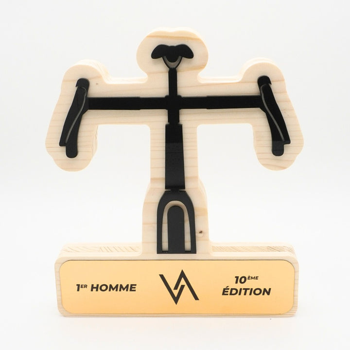 TROPHÉE EN BOIS - VÉLO - GAMME HYBRID