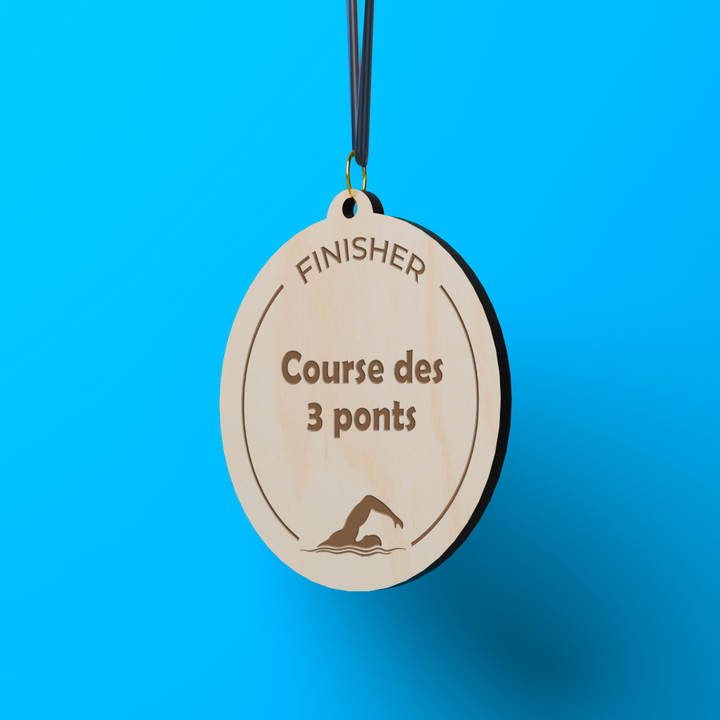 Médaille Nageur 2